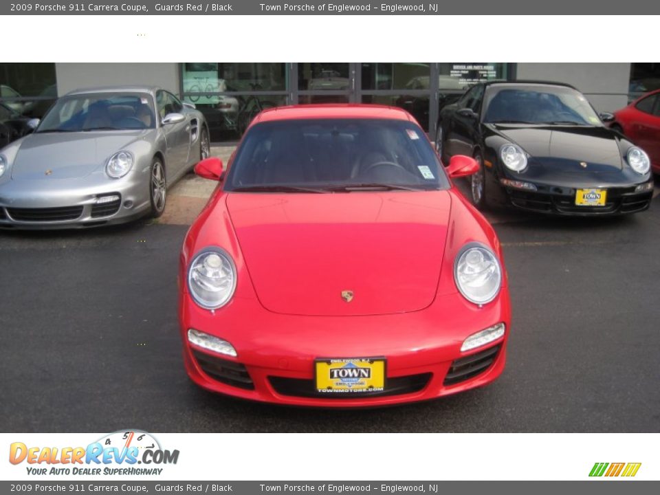 2009 Porsche 911 Carrera Coupe Guards Red / Black Photo #2