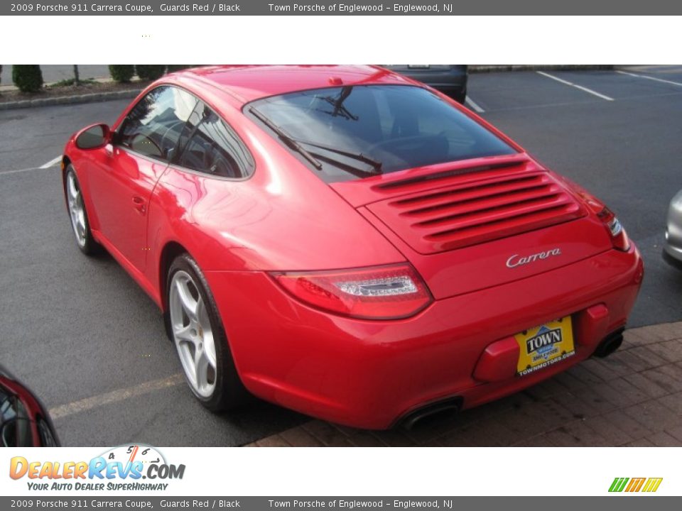 2009 Porsche 911 Carrera Coupe Guards Red / Black Photo #6