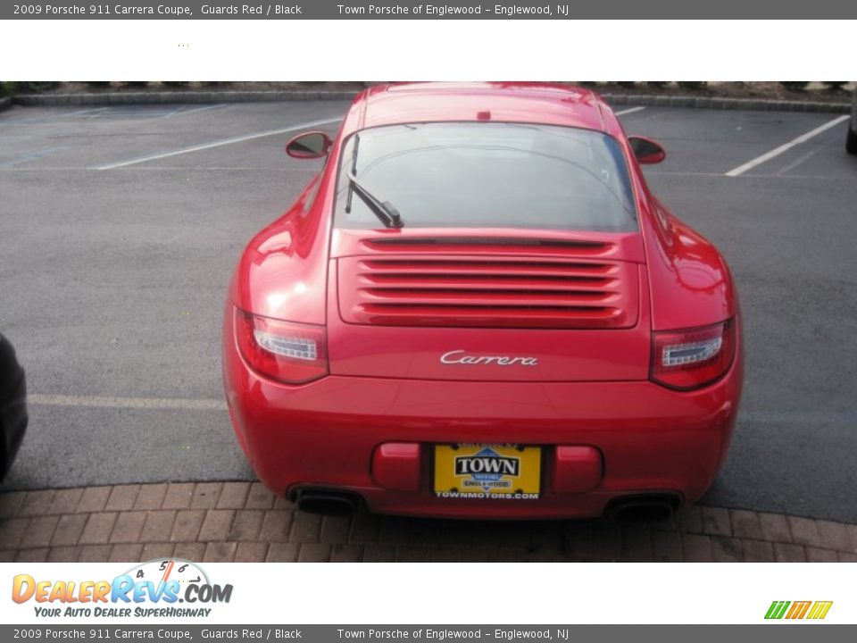 2009 Porsche 911 Carrera Coupe Guards Red / Black Photo #7