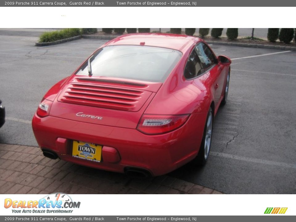 2009 Porsche 911 Carrera Coupe Guards Red / Black Photo #8