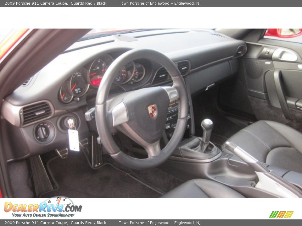 2009 Porsche 911 Carrera Coupe Guards Red / Black Photo #12