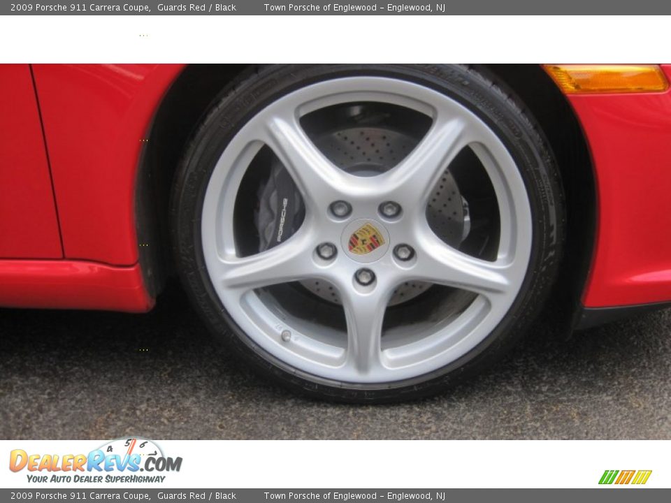 2009 Porsche 911 Carrera Coupe Guards Red / Black Photo #22