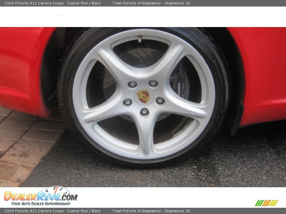 2009 Porsche 911 Carrera Coupe Guards Red / Black Photo #23