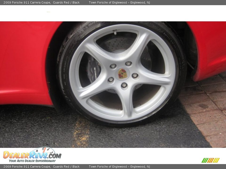 2009 Porsche 911 Carrera Coupe Guards Red / Black Photo #24