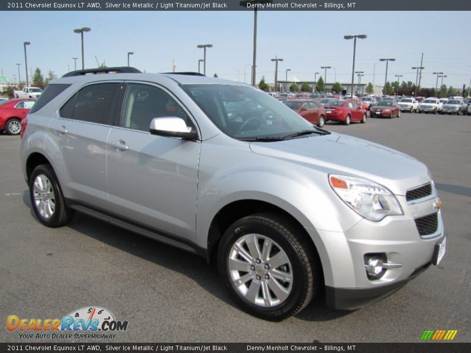 2011 Chevrolet Equinox LT AWD Silver Ice Metallic / Light Titanium/Jet Black Photo #1