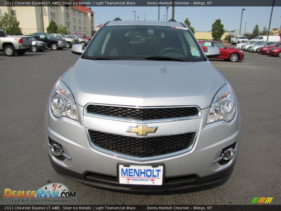2011 Chevrolet Equinox LT AWD Silver Ice Metallic / Light Titanium/Jet Black Photo #2