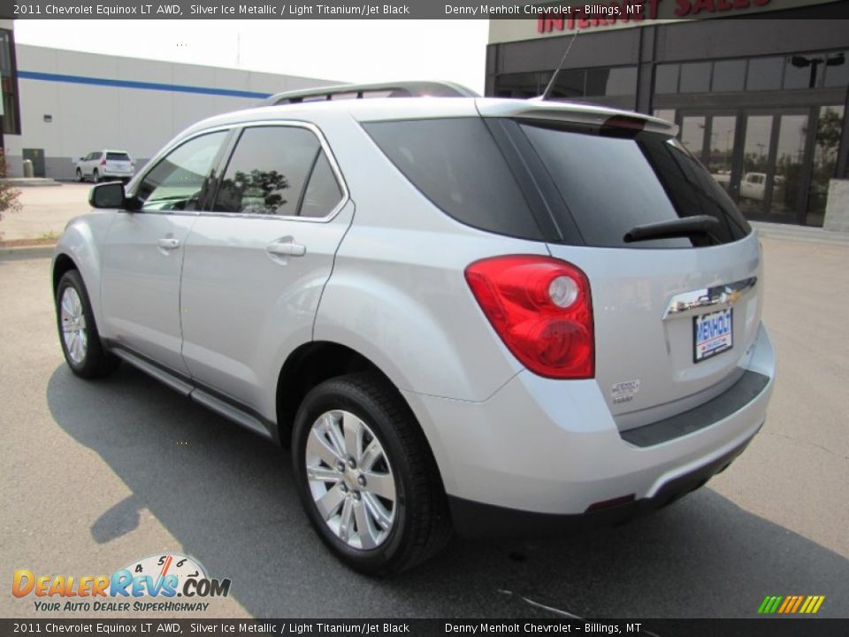 2011 Chevrolet Equinox LT AWD Silver Ice Metallic / Light Titanium/Jet Black Photo #5