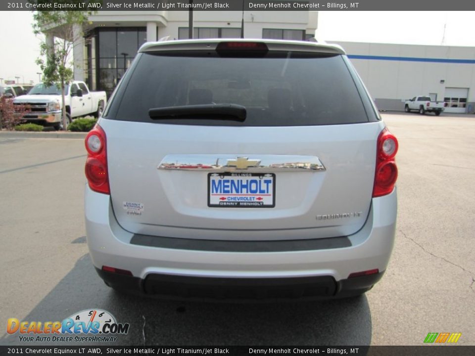 2011 Chevrolet Equinox LT AWD Silver Ice Metallic / Light Titanium/Jet Black Photo #6
