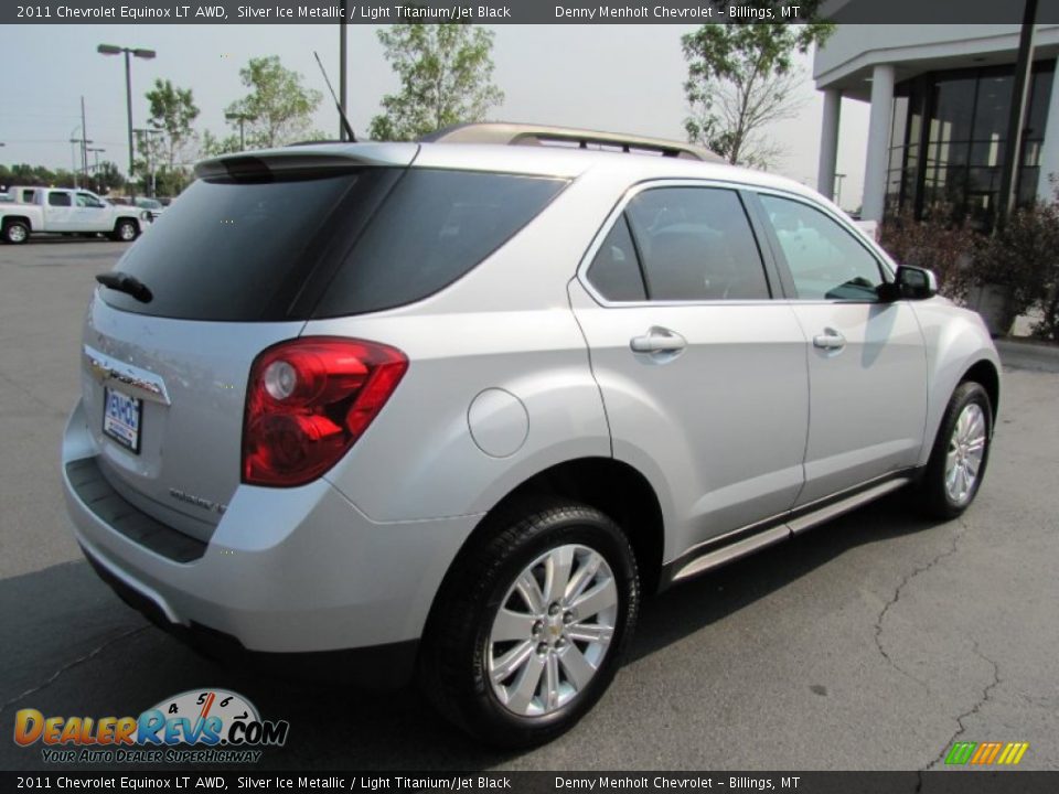 2011 Chevrolet Equinox LT AWD Silver Ice Metallic / Light Titanium/Jet Black Photo #7