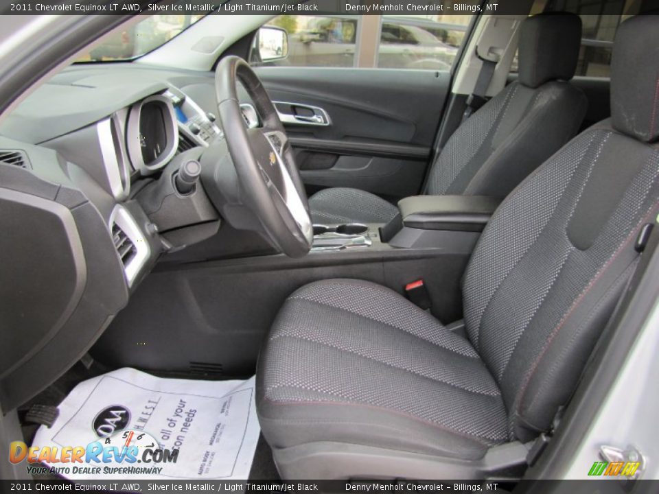 2011 Chevrolet Equinox LT AWD Silver Ice Metallic / Light Titanium/Jet Black Photo #8