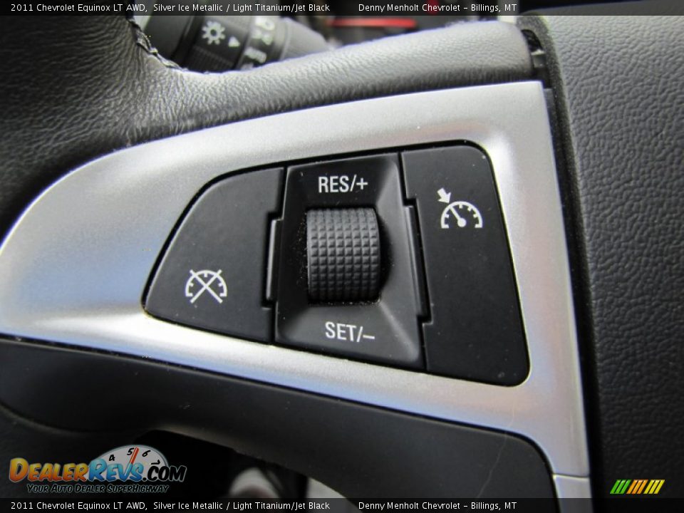 2011 Chevrolet Equinox LT AWD Silver Ice Metallic / Light Titanium/Jet Black Photo #12