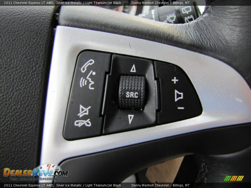 2011 Chevrolet Equinox LT AWD Silver Ice Metallic / Light Titanium/Jet Black Photo #13