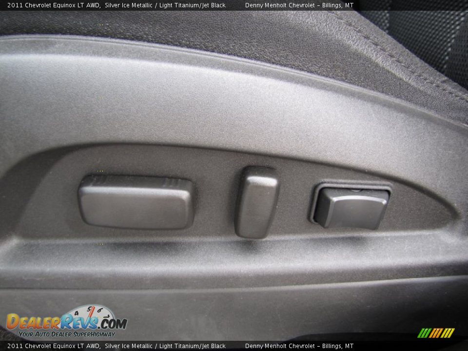 2011 Chevrolet Equinox LT AWD Silver Ice Metallic / Light Titanium/Jet Black Photo #14