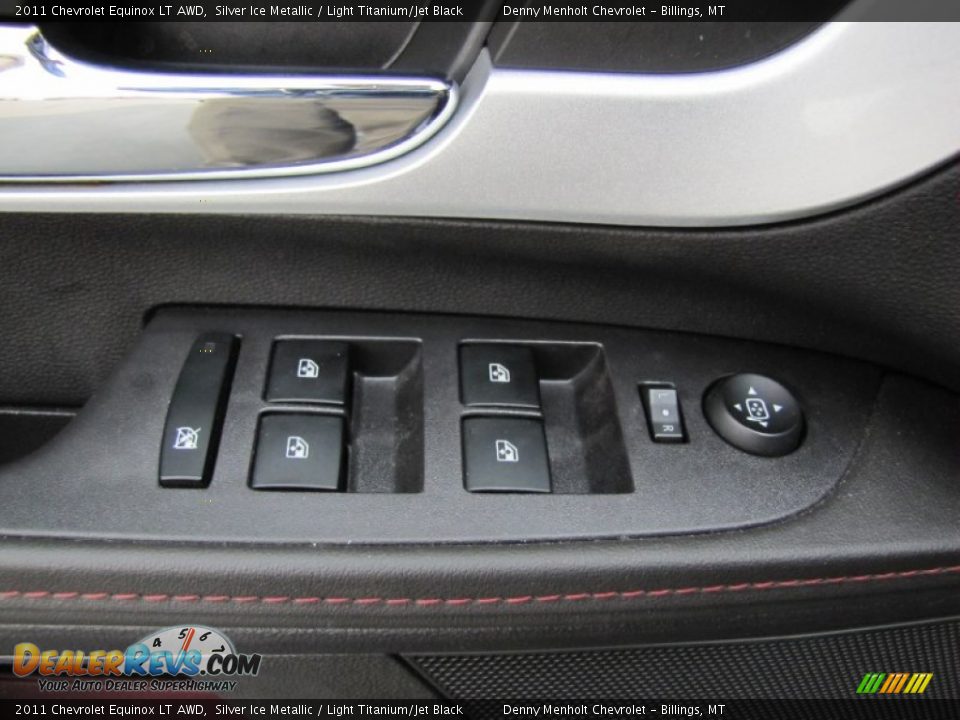 2011 Chevrolet Equinox LT AWD Silver Ice Metallic / Light Titanium/Jet Black Photo #15