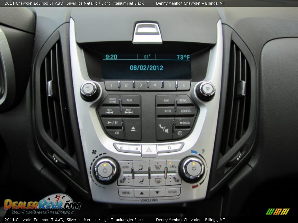 2011 Chevrolet Equinox LT AWD Silver Ice Metallic / Light Titanium/Jet Black Photo #17