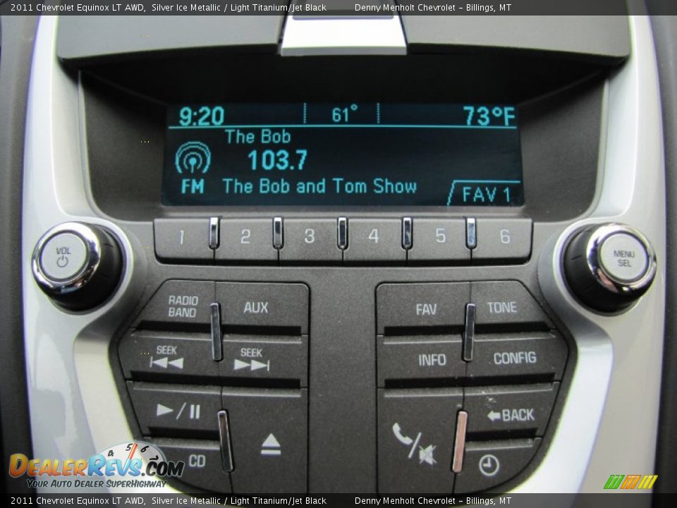 2011 Chevrolet Equinox LT AWD Silver Ice Metallic / Light Titanium/Jet Black Photo #19