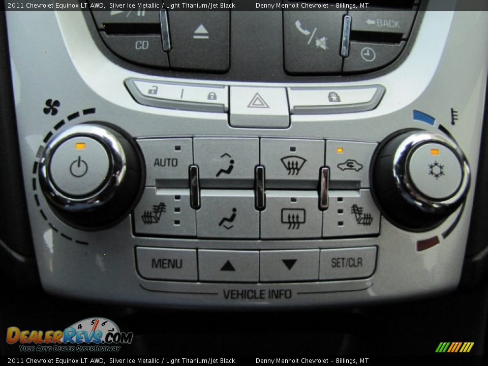 2011 Chevrolet Equinox LT AWD Silver Ice Metallic / Light Titanium/Jet Black Photo #20