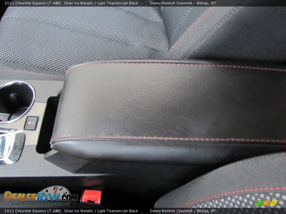 2011 Chevrolet Equinox LT AWD Silver Ice Metallic / Light Titanium/Jet Black Photo #22