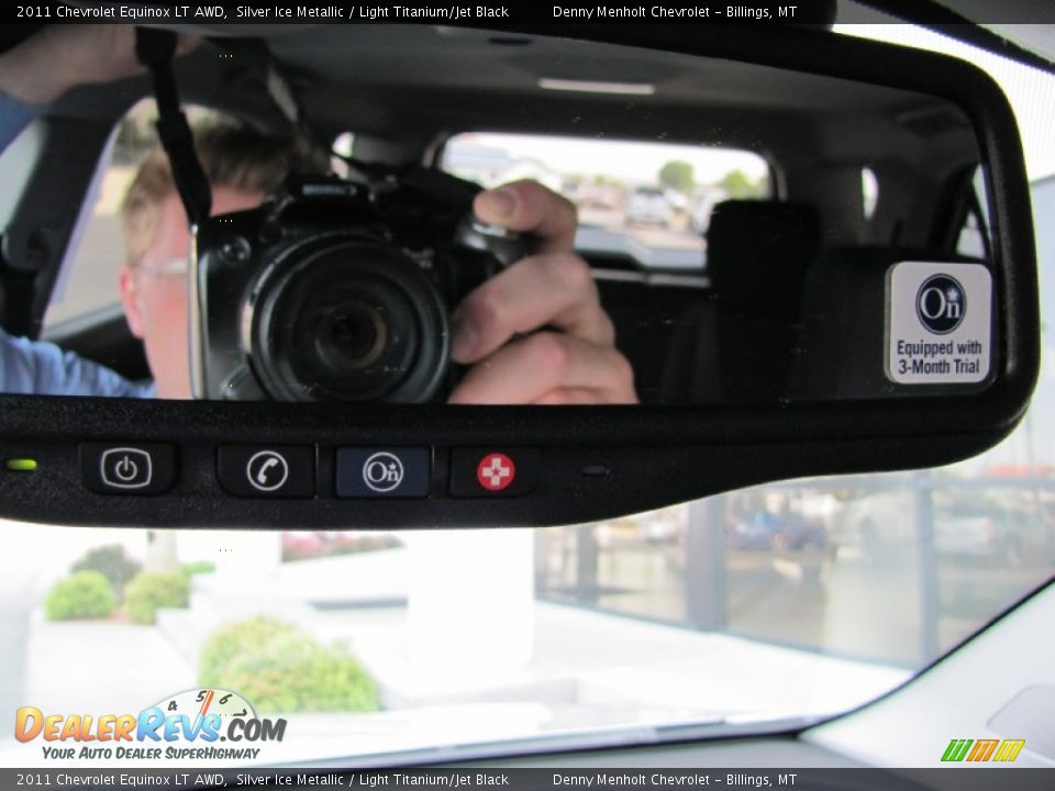 2011 Chevrolet Equinox LT AWD Silver Ice Metallic / Light Titanium/Jet Black Photo #26