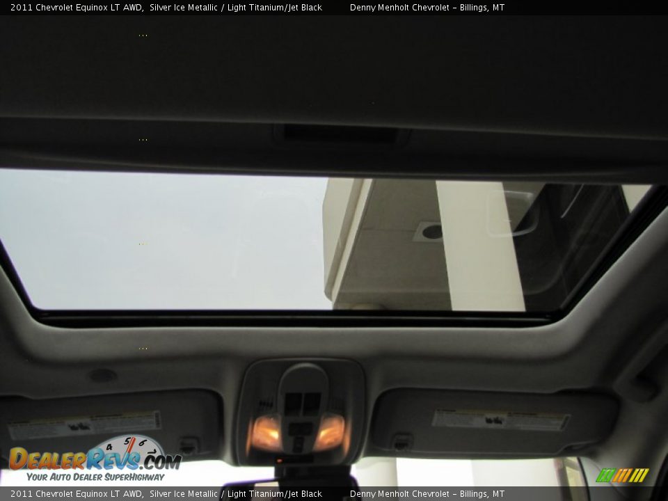 2011 Chevrolet Equinox LT AWD Silver Ice Metallic / Light Titanium/Jet Black Photo #27