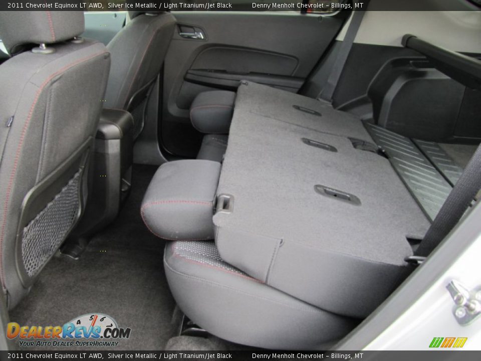 2011 Chevrolet Equinox LT AWD Silver Ice Metallic / Light Titanium/Jet Black Photo #31