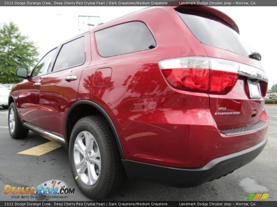 Deep Cherry Red Crystal Pearl 2013 Dodge Durango Crew Photo #2