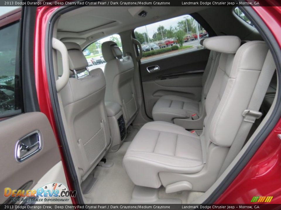 2013 Dodge Durango Crew Deep Cherry Red Crystal Pearl / Dark Graystone/Medium Graystone Photo #7