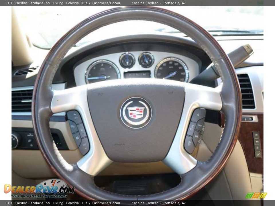 2010 Cadillac Escalade ESV Luxury Steering Wheel Photo #21