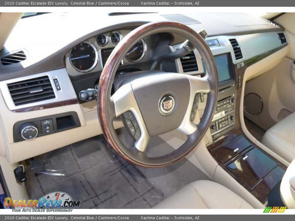 Dashboard of 2010 Cadillac Escalade ESV Luxury Photo #22