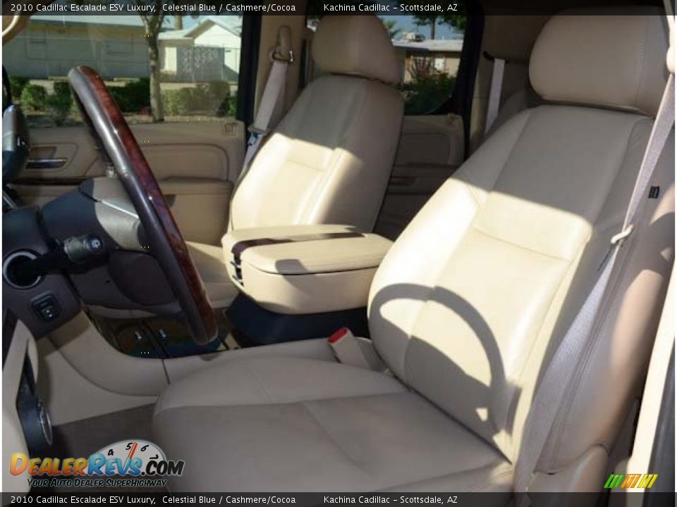 Front Seat of 2010 Cadillac Escalade ESV Luxury Photo #23