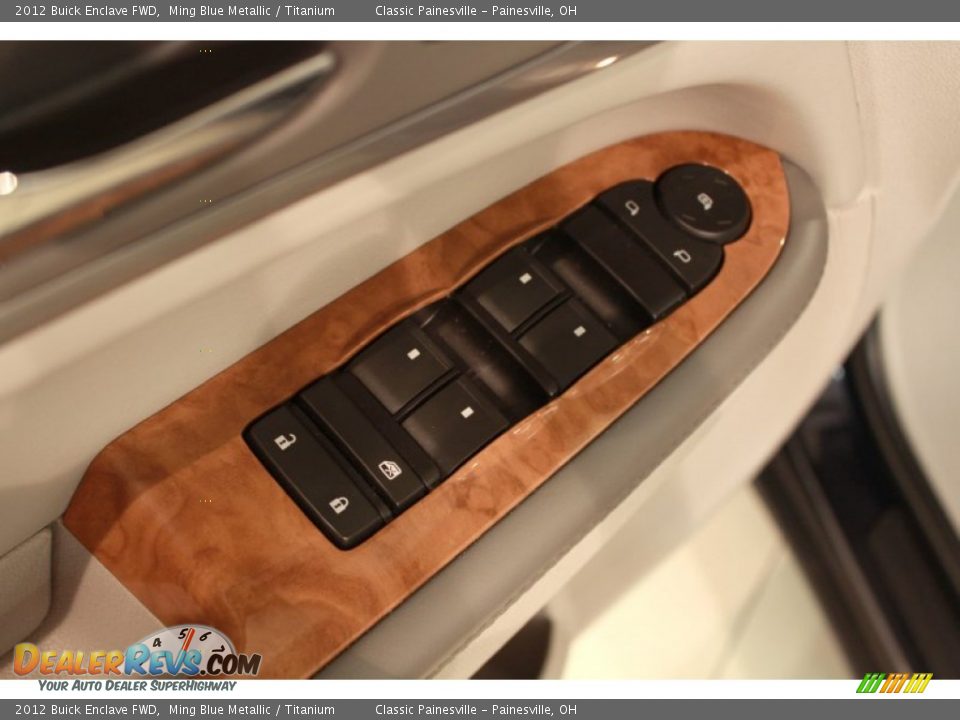 2012 Buick Enclave FWD Ming Blue Metallic / Titanium Photo #6