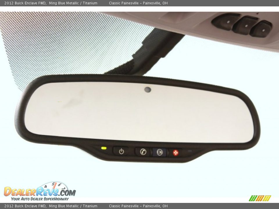 2012 Buick Enclave FWD Ming Blue Metallic / Titanium Photo #11