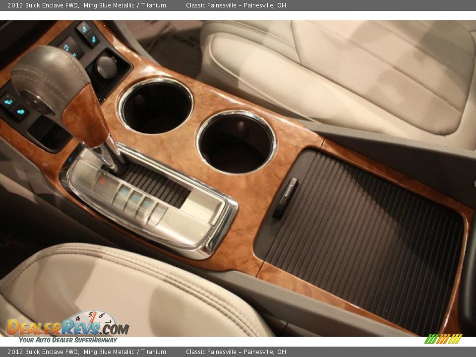 2012 Buick Enclave FWD Ming Blue Metallic / Titanium Photo #21