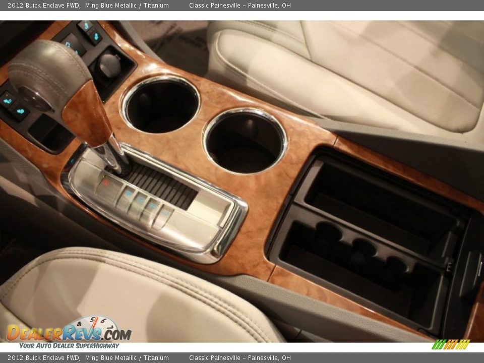 2012 Buick Enclave FWD Ming Blue Metallic / Titanium Photo #22