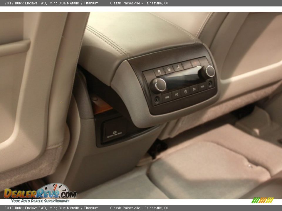 2012 Buick Enclave FWD Ming Blue Metallic / Titanium Photo #29