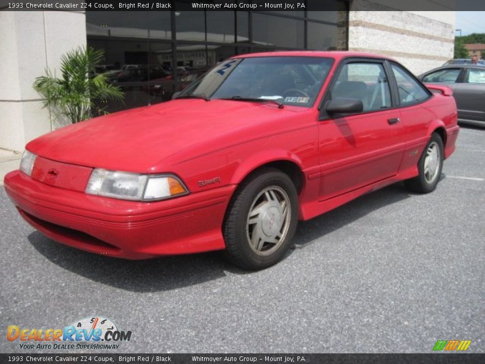 Front 3/4 View of 1993 Chevrolet Cavalier Z24 Coupe Photo #2