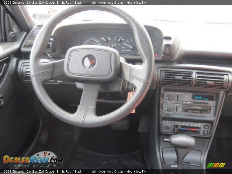 Dashboard of 1993 Chevrolet Cavalier Z24 Coupe Photo #6