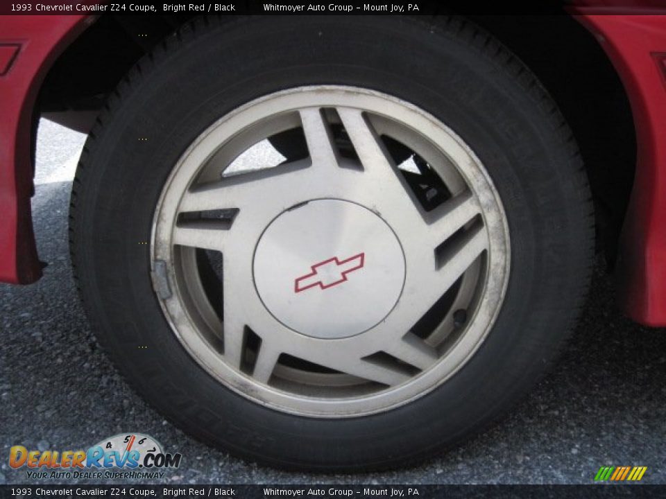 1993 Chevrolet Cavalier Z24 Coupe Wheel Photo #8