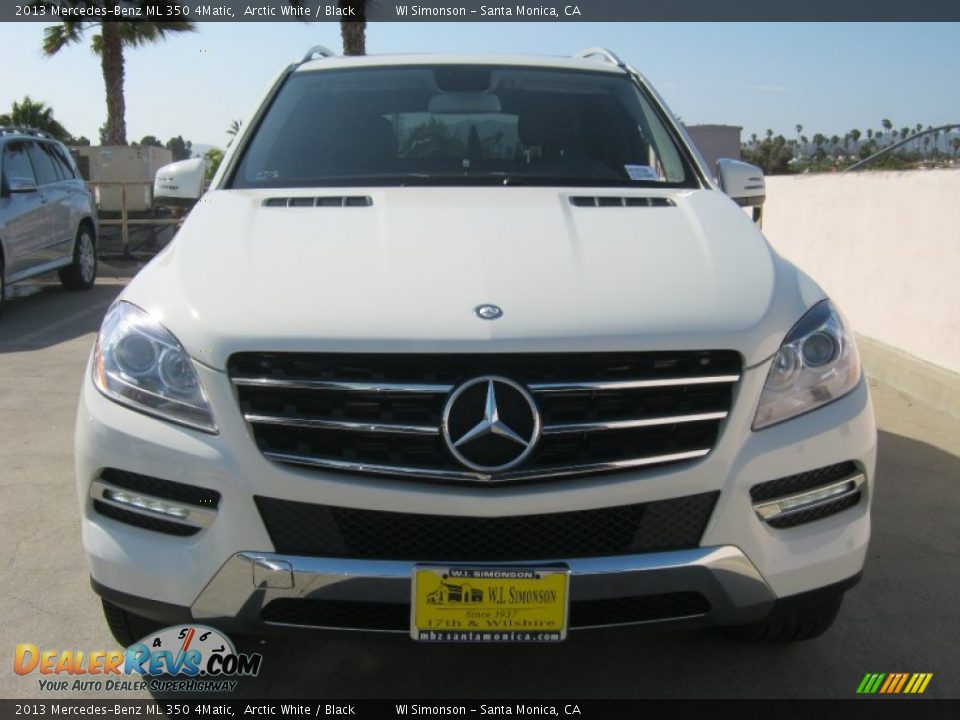 2013 White mercedes ml350 #1