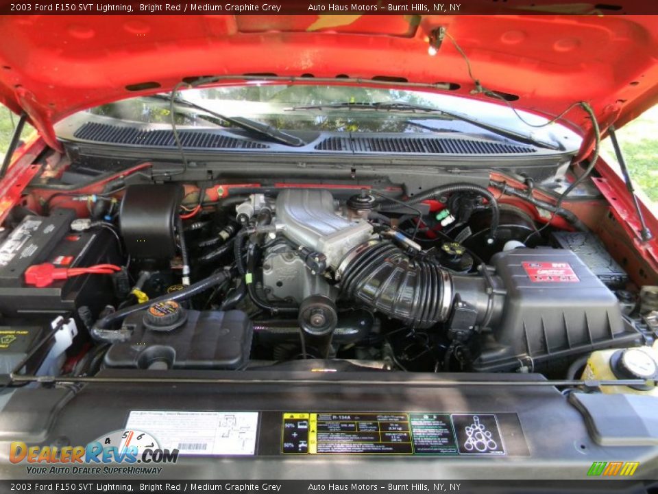 2003 Ford F150 SVT Lightning 5.4 Liter SVT Supercharged SOHC 16-Valve Triton V8 Engine Photo #32