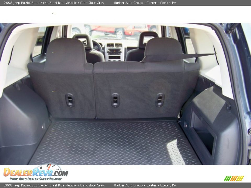 2008 Jeep Patriot Sport 4x4 Steel Blue Metallic / Dark Slate Gray Photo #23
