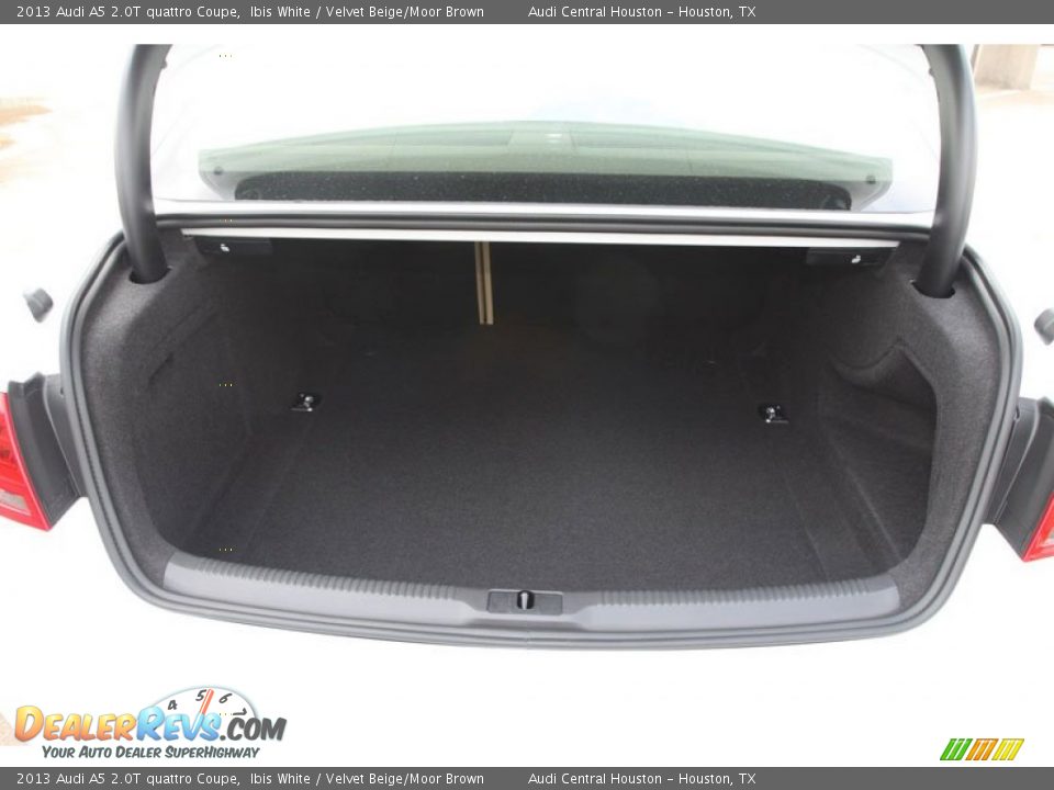 2013 Audi A5 2.0T quattro Coupe Ibis White / Velvet Beige/Moor Brown Photo #20