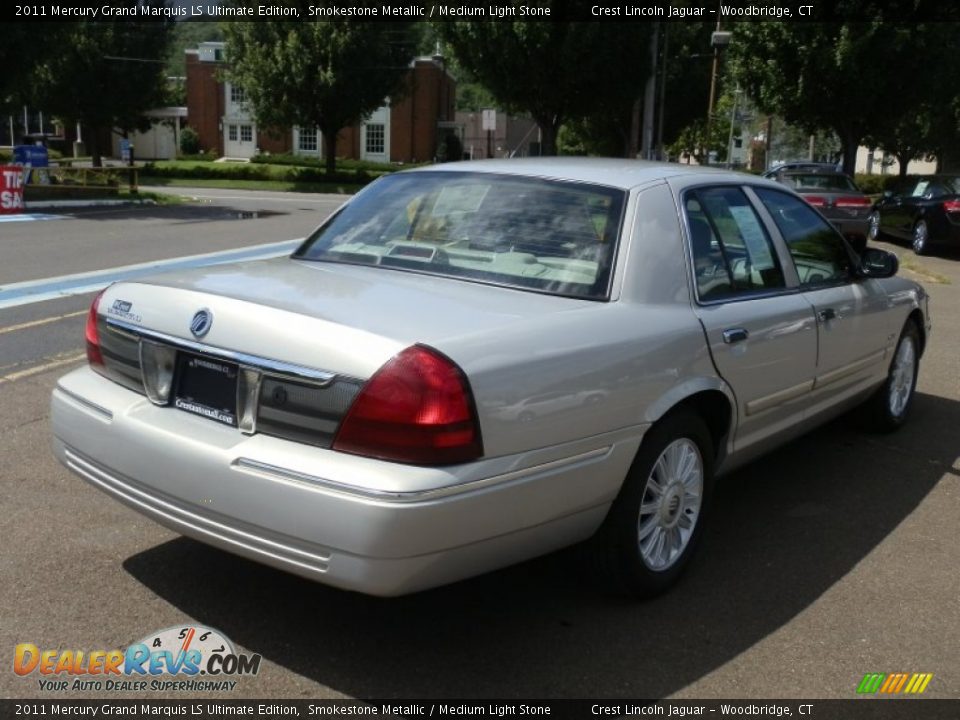 2011 Mercury Grand Marquis LS Ultimate Edition Smokestone Metallic / Medium Light Stone Photo #5