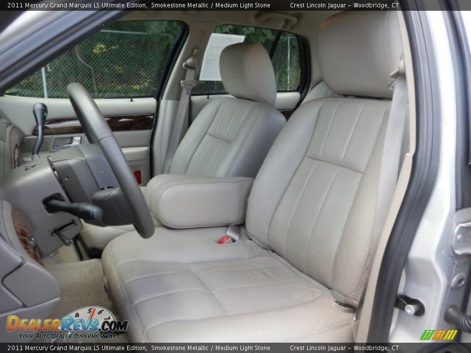 2011 Mercury Grand Marquis LS Ultimate Edition Smokestone Metallic / Medium Light Stone Photo #9