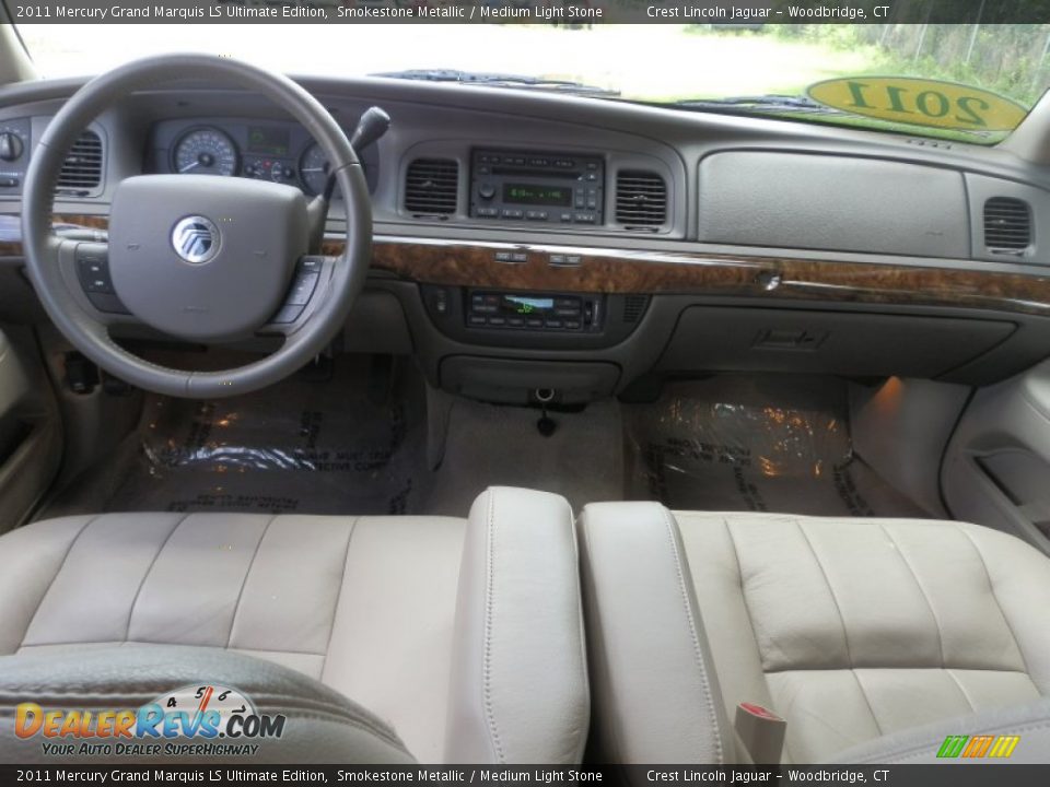 2011 Mercury Grand Marquis LS Ultimate Edition Smokestone Metallic / Medium Light Stone Photo #11