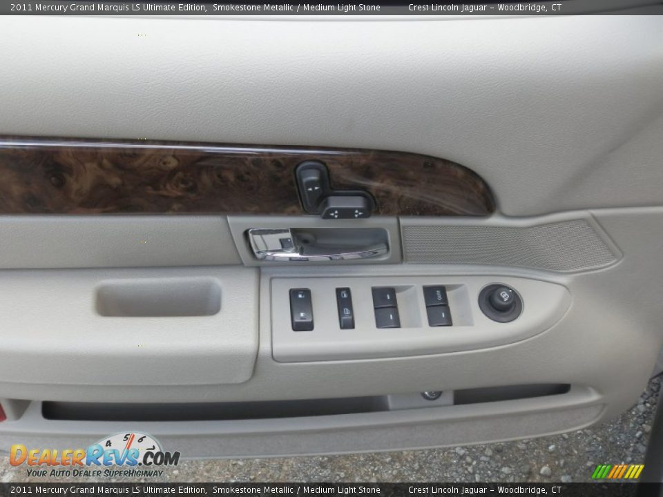2011 Mercury Grand Marquis LS Ultimate Edition Smokestone Metallic / Medium Light Stone Photo #13