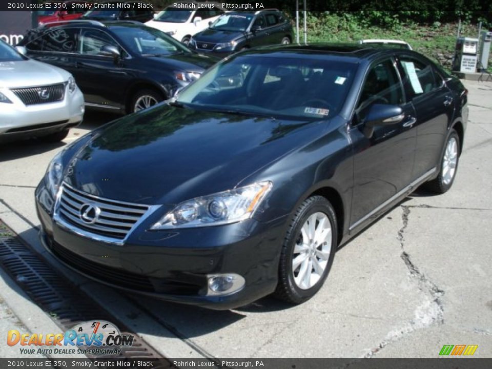 2010 Lexus ES 350 Smoky Granite Mica / Black Photo #2