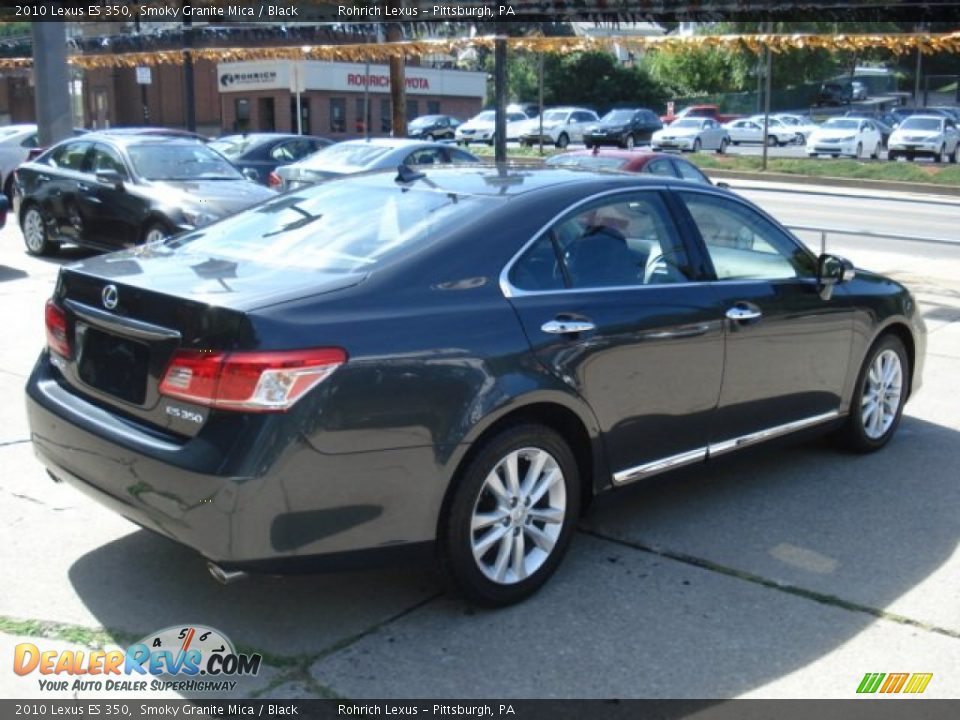 2010 Lexus ES 350 Smoky Granite Mica / Black Photo #6