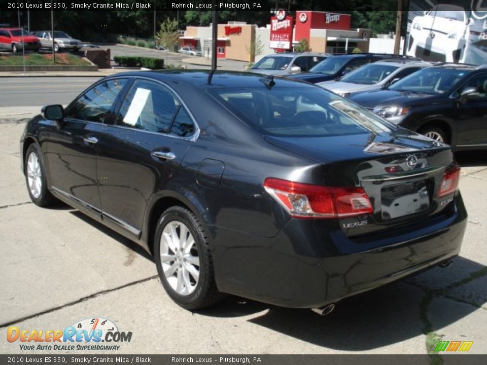 2010 Lexus ES 350 Smoky Granite Mica / Black Photo #8