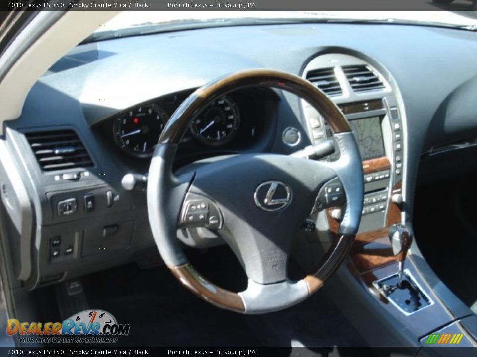 2010 Lexus ES 350 Smoky Granite Mica / Black Photo #10